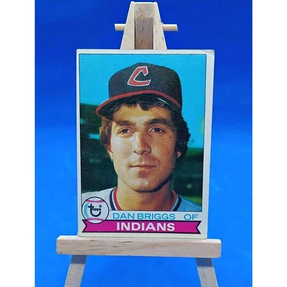 Dan Briggs #77 Topps 1979 Indians - Picture 2 of 4
